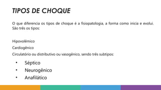 Aula 6 - Fisiologia e Tipos de CHOQUE.pptx