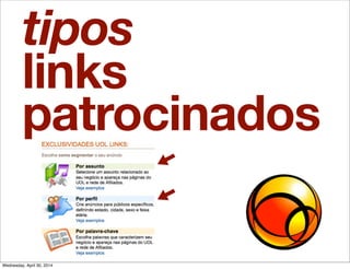 links
patrocinados
tipos
Wednesday, April 30, 2014
 