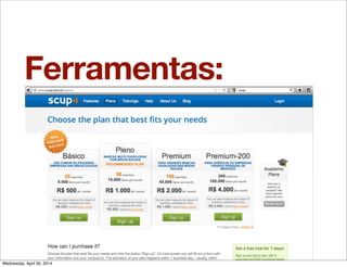 Ferramentas:
Wednesday, April 30, 2014
 