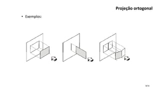 8/16
Projeção ortogonal
• Exemplos:
 