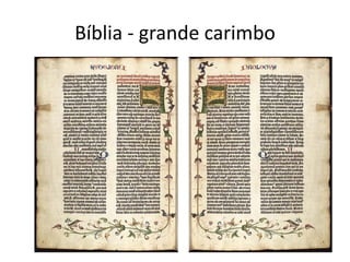 Bíblia - grande carimbo
 