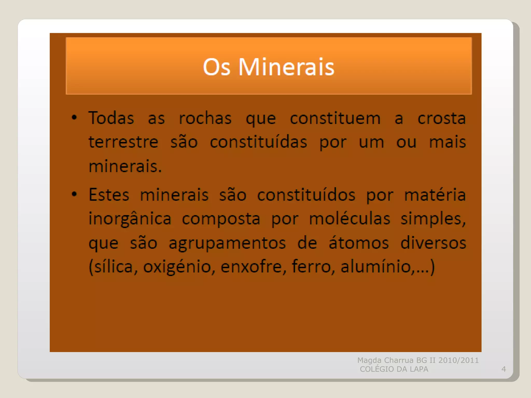 Magda Charrua BG II 2010/2011  COLÉGIO DA LAPA 