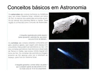 Conceitos básicos em Astronomia
 
