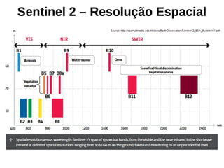 Sentinel 2 – Resolução Espacial
 