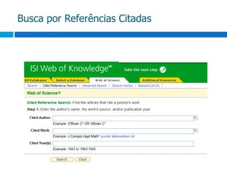 Busca por Referências Citadas