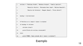 Exemplo
19
 
