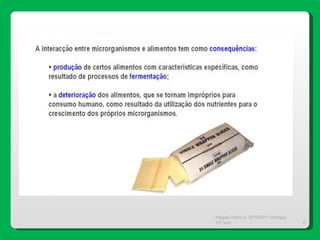 Magda Charrua  2010/2011 Biologia 12º ano  