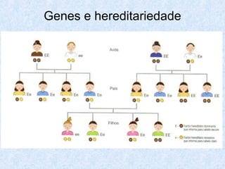 Genes e hereditariedade
 