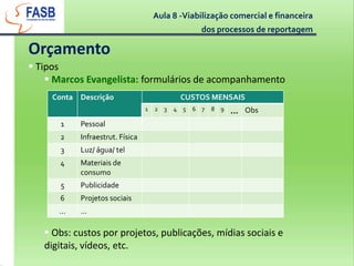Programação anual (revisões semestrais, trimestrais e até mesmo mensais)