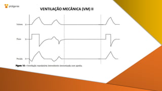 VENTILAÇÃO MECÂNICA (VM) II
 
