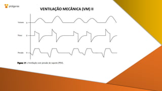 VENTILAÇÃO MECÂNICA (VM) II
 