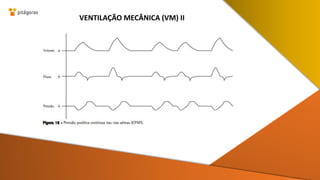 VENTILAÇÃO MECÂNICA (VM) II
 