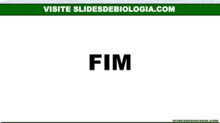 VISITE SLIDESDEBIOLOGIA.COM
FIM
 