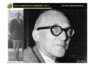 22 CES-JF | ARQUITETURA E URBANISMO | EPU I | Prof. Msc. Raphael Rodrigues
 