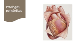 Patologias
pericárdicas
 