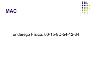MAC Endereço Físico: 00-15-8D-54-12-34 