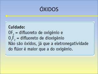 ÓXIDOS
 