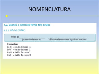 NOMENCLATURA
 