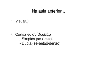 Aula 8 - Lógica de Programação - Variáveis, Tipos de dados e Operadores ...