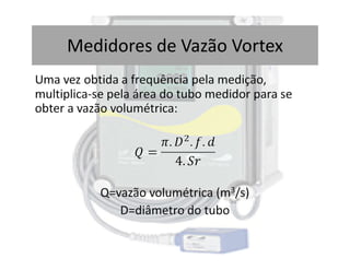 Medidores de Vazão Vortex
 
