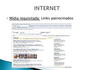 Mídia requisitada:  Links patrocinados 