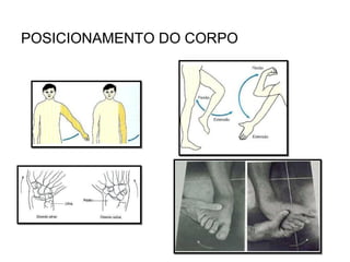 POSICIONAMENTO DO CORPO
 