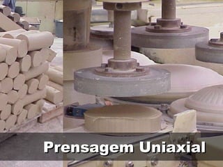 Prensagem UniaxialPrensagem Uniaxial
 