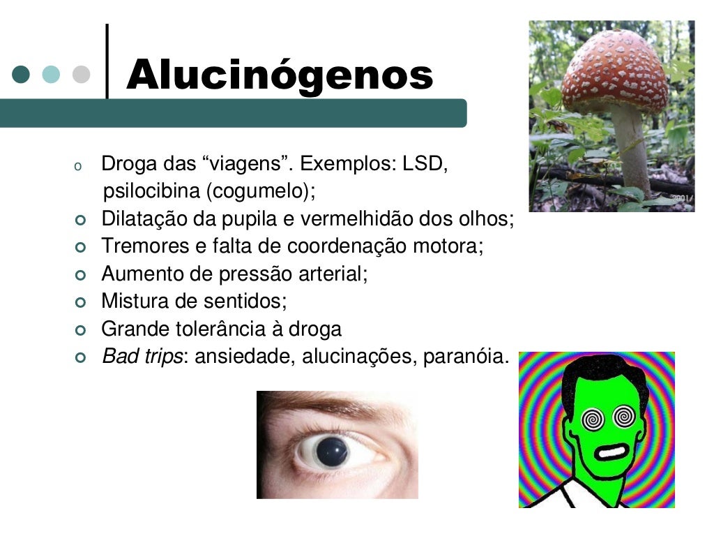 Aula 8 Principais drogas e seus