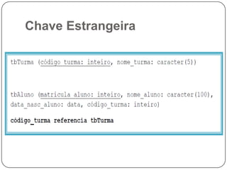 Chave Estrangeira

 