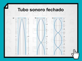 Tubo sonoro fechado
 