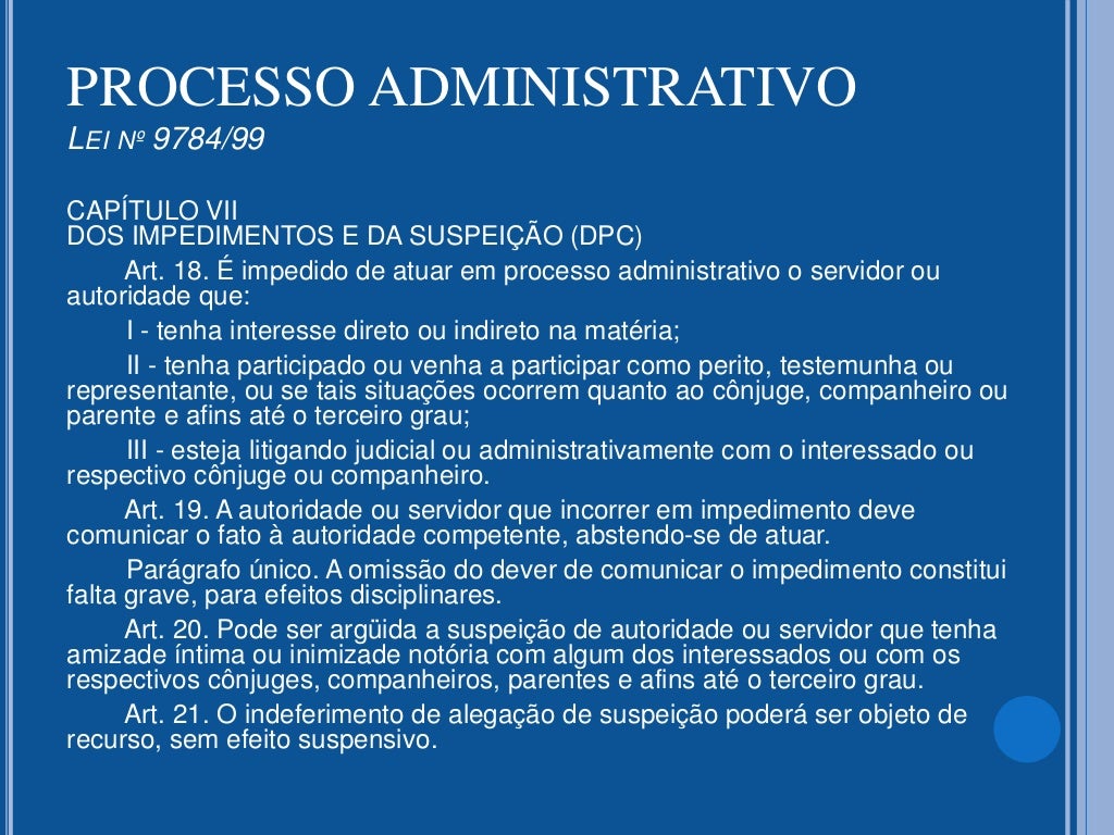 Aula 9 processo administrativo Aula 9 processo administrativo