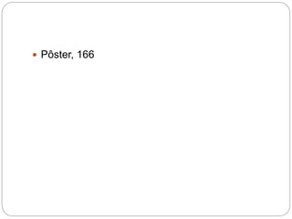  Pôster, 166
 