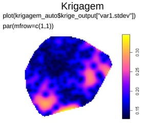 Krigagem
plot(krigagem_auto$krige_output["var1.stdev"])
par(mfrow=c(1,1))
 