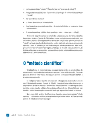 Aula 9 sedis filosofia da ciencia | PDF