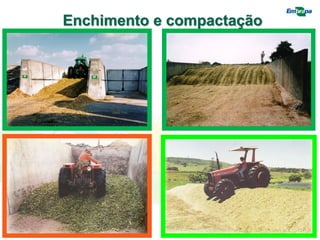 Enchimento e compactação
 