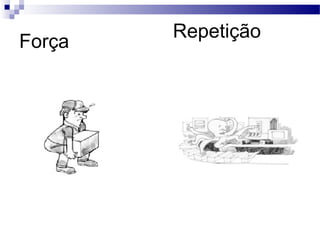Repetição
Força
 