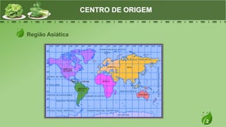 2
Região Asiática
CENTRO DE ORIGEM
 
