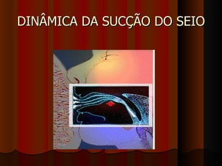 DINÂMICA DA SUCÇÃO DO SEIO
 