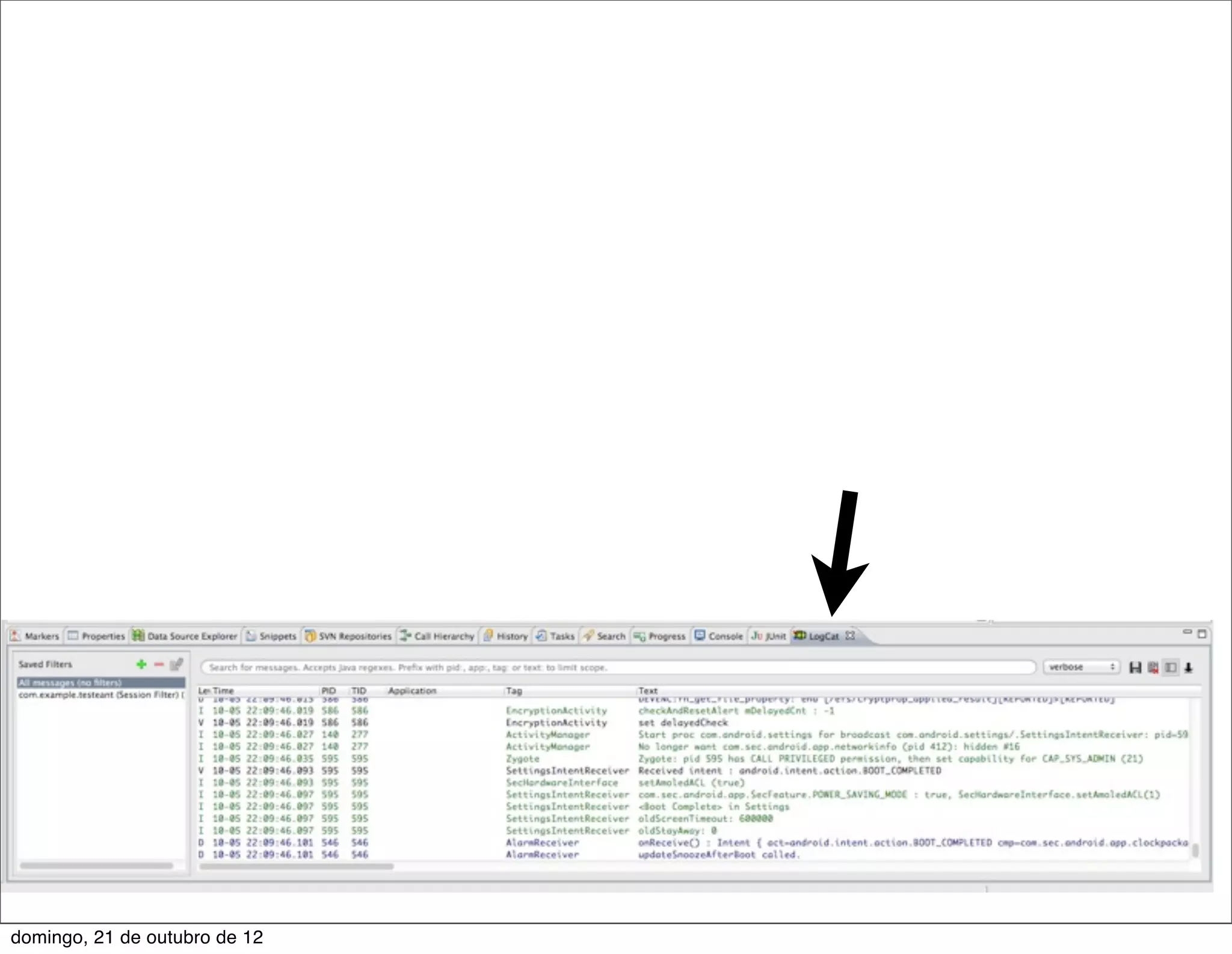 domingo, 21 de outubro de 12
 