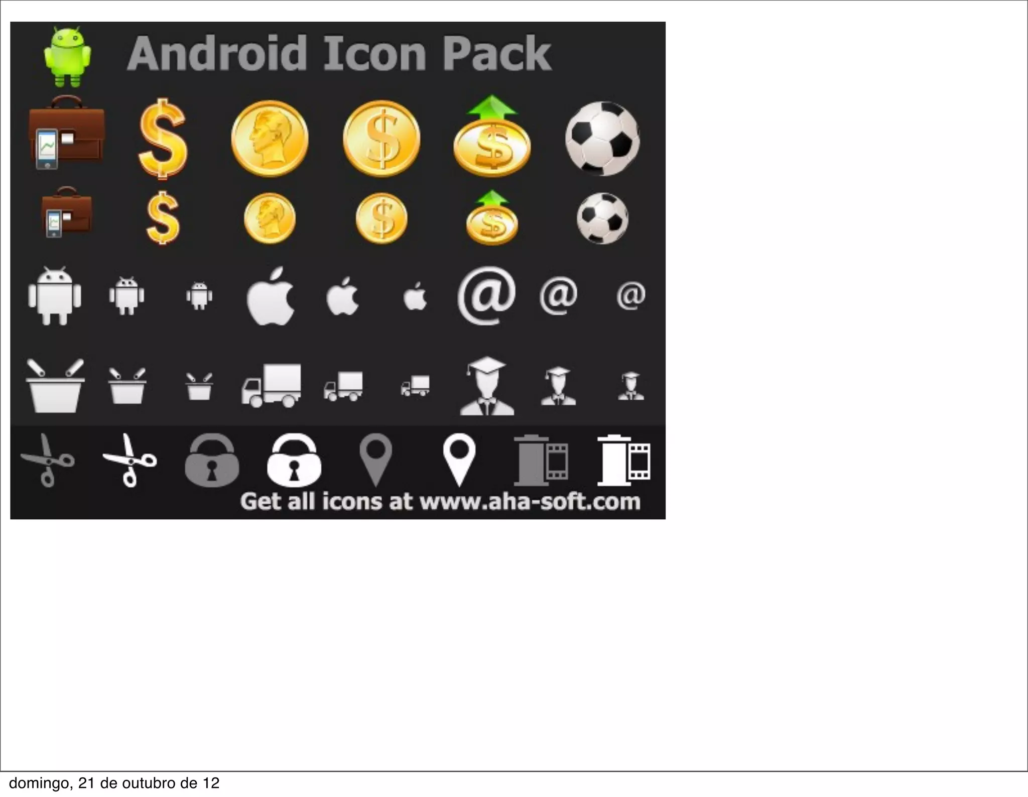 domingo, 21 de outubro de 12
 