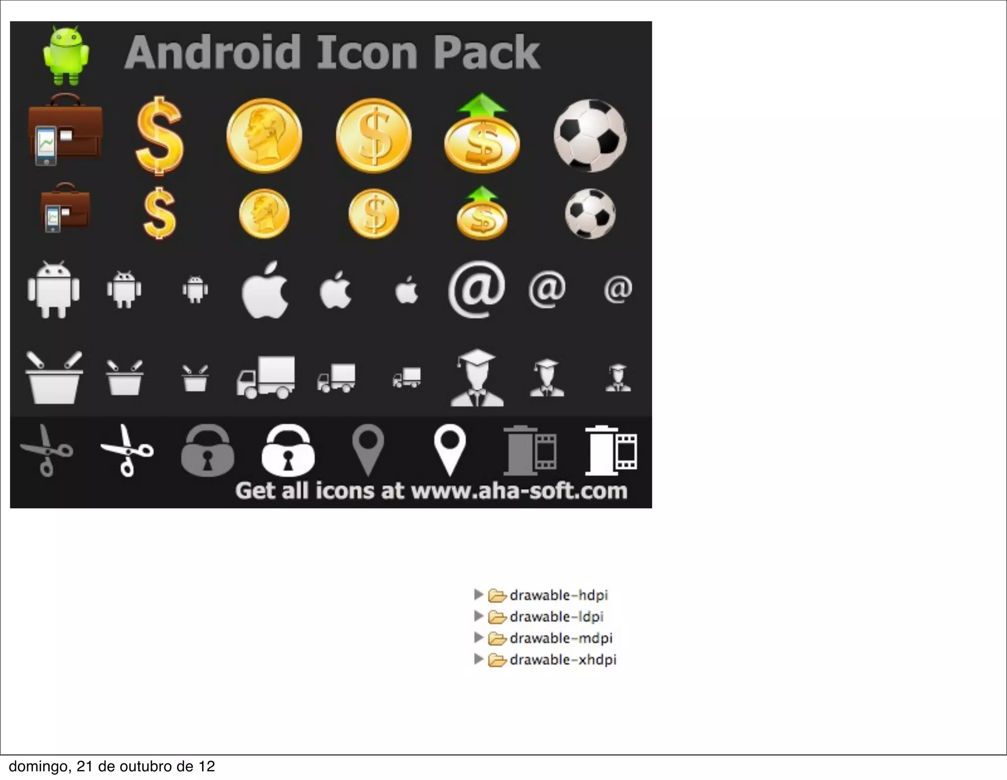 domingo, 21 de outubro de 12
 