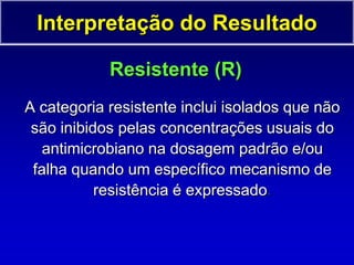 TESTE de MACRODILUIÇÃOg/mL 100           50         25       12.5      6.25       3.12        .16          .8            .4         controle     Método quantitativo MICConceito
