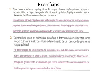 Exercícios
 