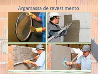 Argamassa de revestimento
 