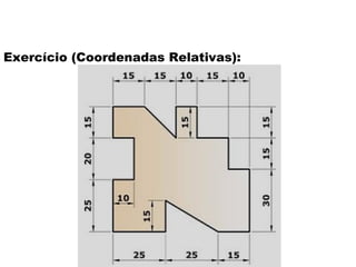 Exercício (Coordenadas Relativas): 