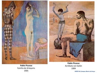 CEFET-RJ Campus Maria da Graça
Pablo Picasso
Acróbata con balón
1904
Pablo Picasso
Família de Arlequins
1905
 