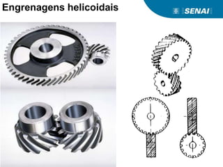 Engrenagens helicoidais
 