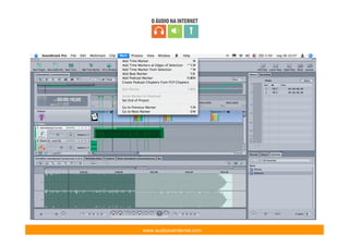 Audacity  Edicao Audio