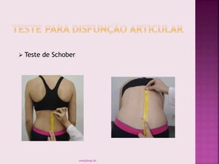  Teste de Schober
smaj@usp.br
 