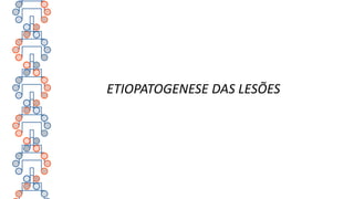 ETIOPATOGENESE DAS LESÕES
 